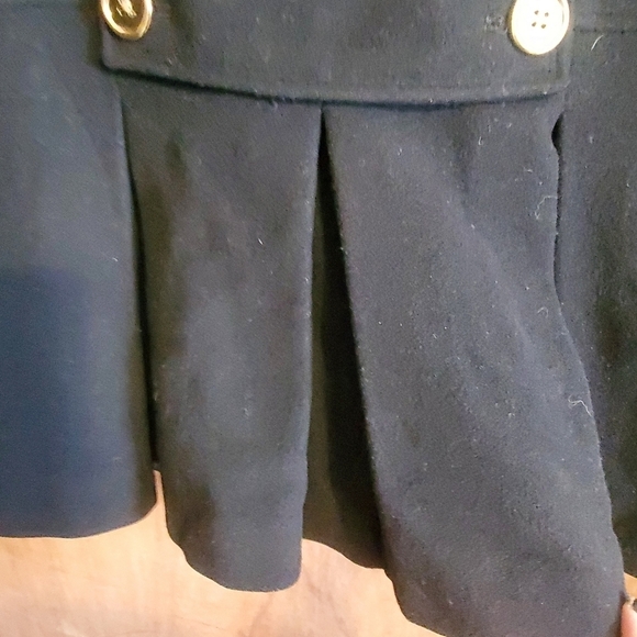 Coldwater creek . Military peacoat. Black gold hardware.  Wool cashmere. Sm/8 - Picture 7 of 11